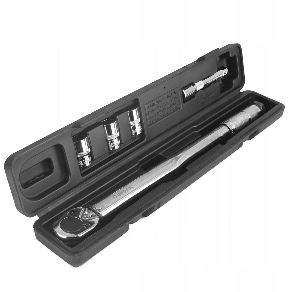 Динамометричний ключ 1/2 28-210 Hм із набором головок Mar-Pol (M53589) Нововолинськ - фото 7