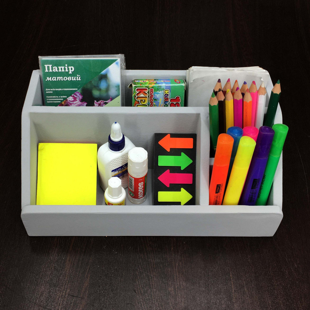 Органайзер настільний "Ладлоу" маренго Миколаїв - фото 6