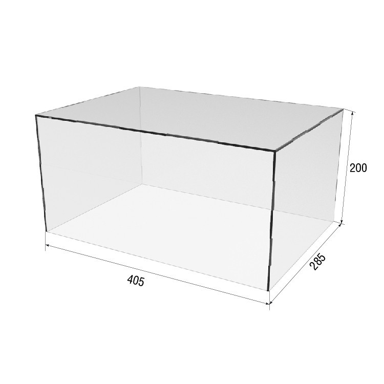 Коробка акрилова EKOSTAR 405х285х200мм Київ - фото 3