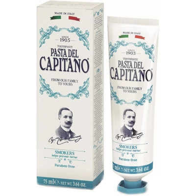 Зубная паста Pasta del Capitano Для курильщиков 75 мл (8002140337000) Винница - изображение 1