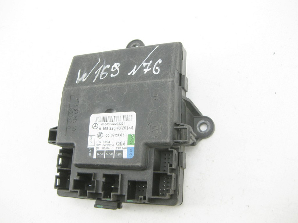 Mercedes-Benz  A1698204326 Блок керування передніх лівих дверей A-class W169 B-class W245 A-class C169 Одесса - изображение 4