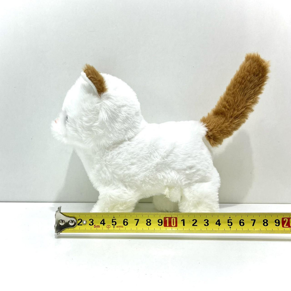 Кошеня інтерактивне ходить видає звуки ворушить хвостиком в рюкзаку Білий з коричневим (777-23C) Чернігів - фото 9