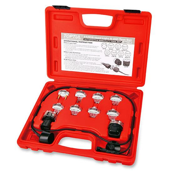 Набір індикаторів Noid і тестерів IAC для EFI, 11 од. (перевірка імпульсу форсунок і сигналу РХХ) TOPTUL Одеса - фото 1