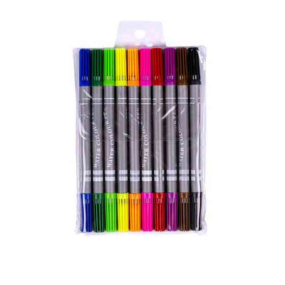 Дитячі Фломастери "Двосторонній" COLOR-IT 108-10F 10 кольорів Вінниця