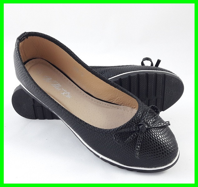 . Жіночі Балетки Чорні Мокасини Туфлі (розміри: 38) - 26 Дніпро - фото 8