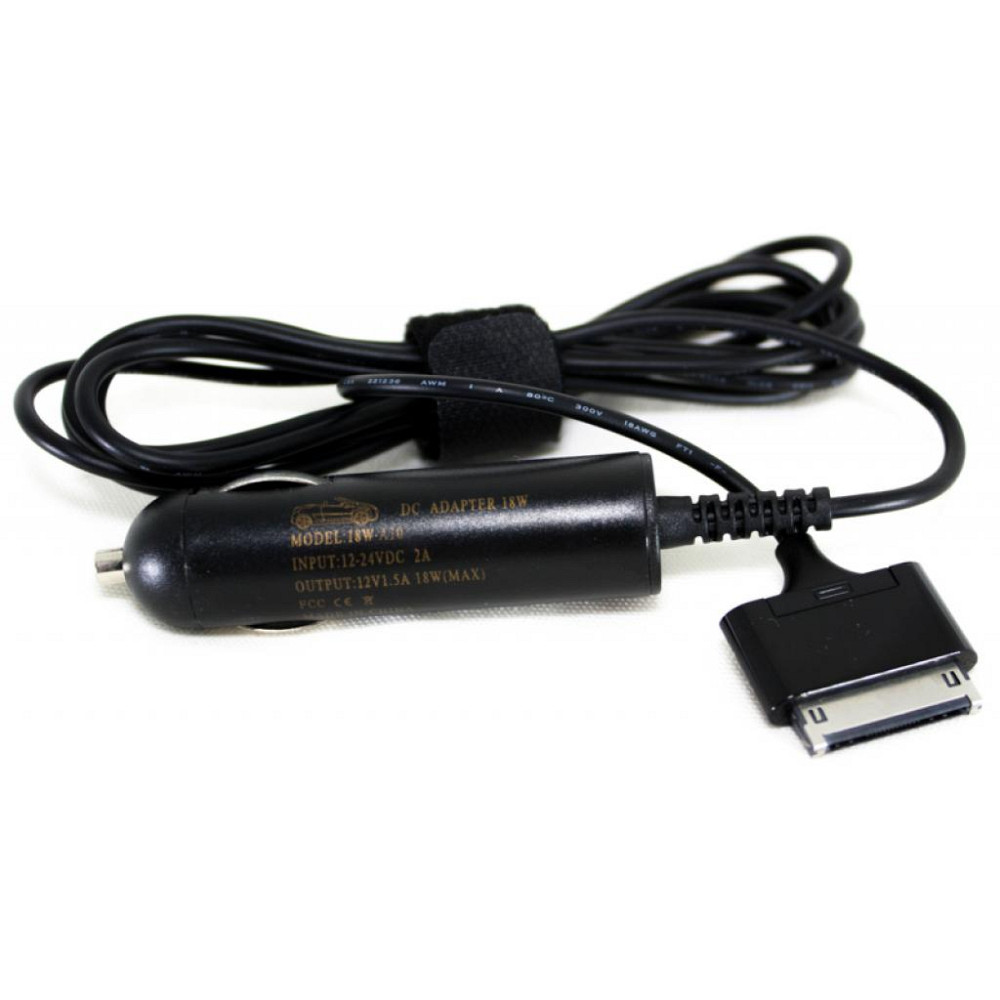 Блок живлення до планшета PowerPlant LENOVO 18W 12V 1.5A (SPECIAL) - автомобільний (IBA18ASPE) Вінниця - фото 1