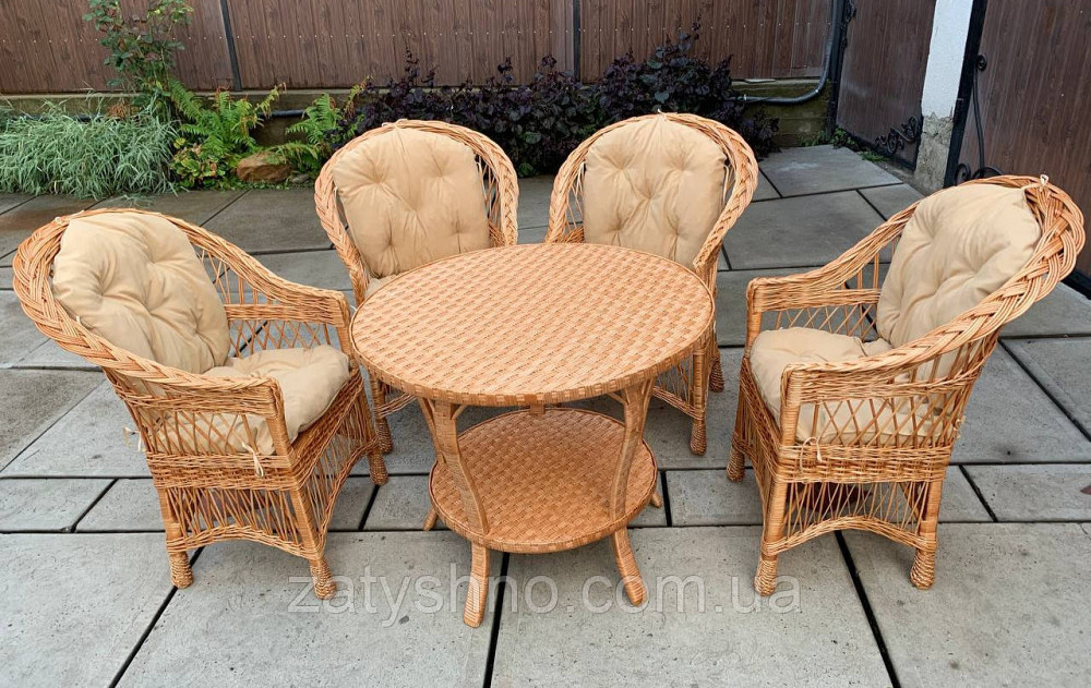 Садовая мебель, большой набор с креслами и столом Киев - изображение 10