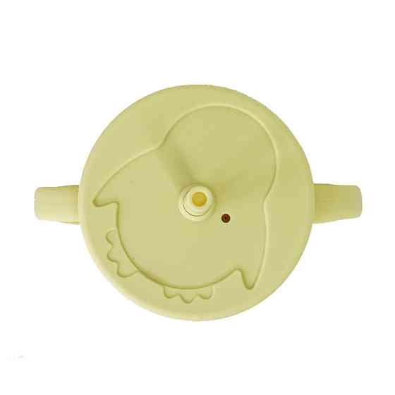 Силіконова чашка-поїлка з кришкою MGZ-0302(Yellow) 200 мл Вінниця