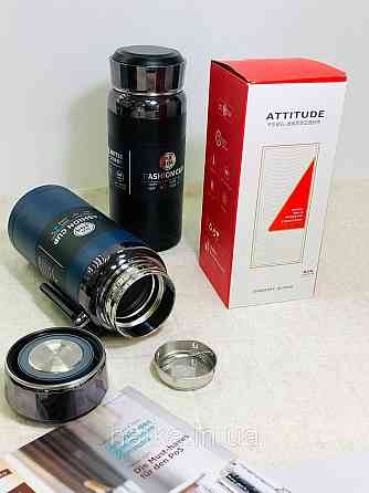 Термос металевий «Колонел» 1300 мл утримання тепла до 12-24 годин синій Київ