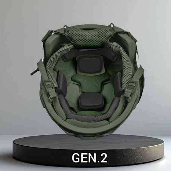 Тактичний балістичний шолом полуміч SXE ECLIPSE MICH GEN 2 олива, койот Одеса