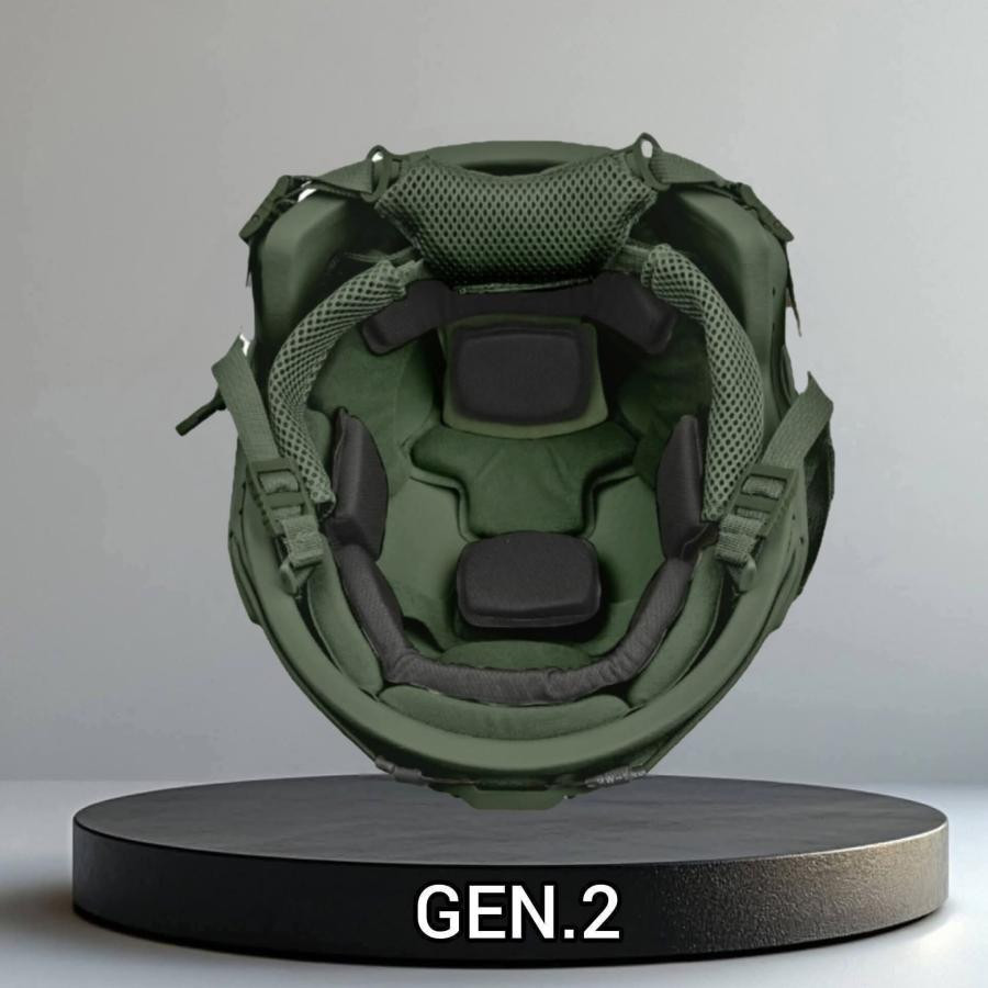Тактичний балістичний шолом полуміч SXE ECLIPSE MICH GEN 2 олива, койот Одеса - фото 4