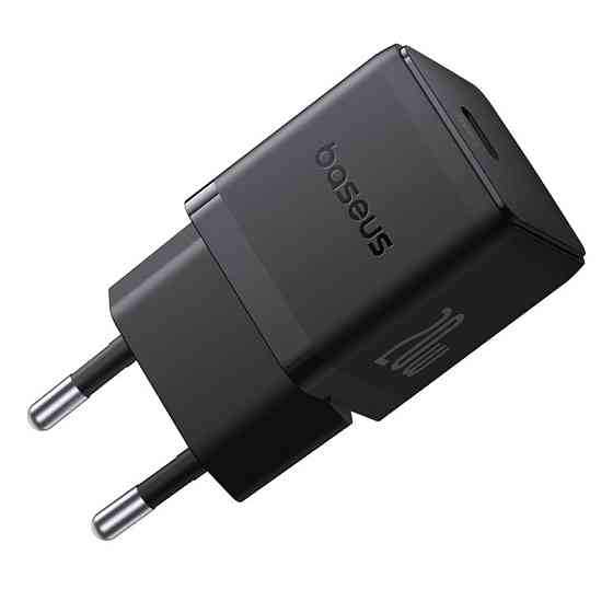 Сетевое зарядное устройство Baseus Palm Fast Charger 1C 20W EU Cluster Black Одесса