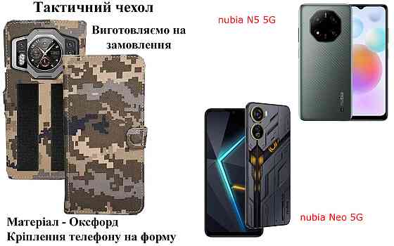 Тактичний чохол для Meizu Note 22, кріпиться до спорядження на липучці Київ