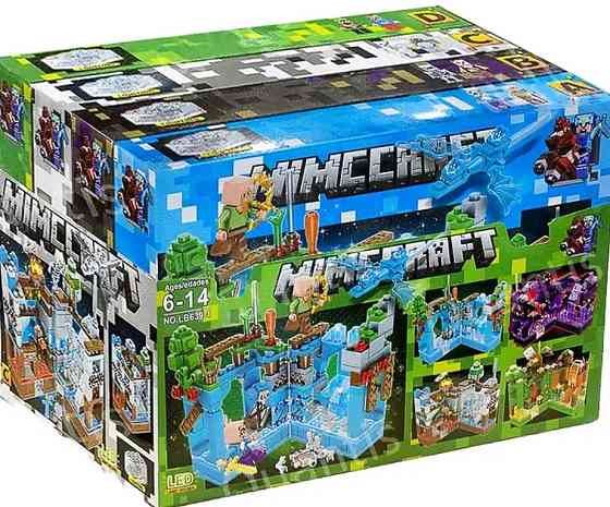 Великий набір Lego MINECRAFT 4 Міцності, 927 деталей. Київ