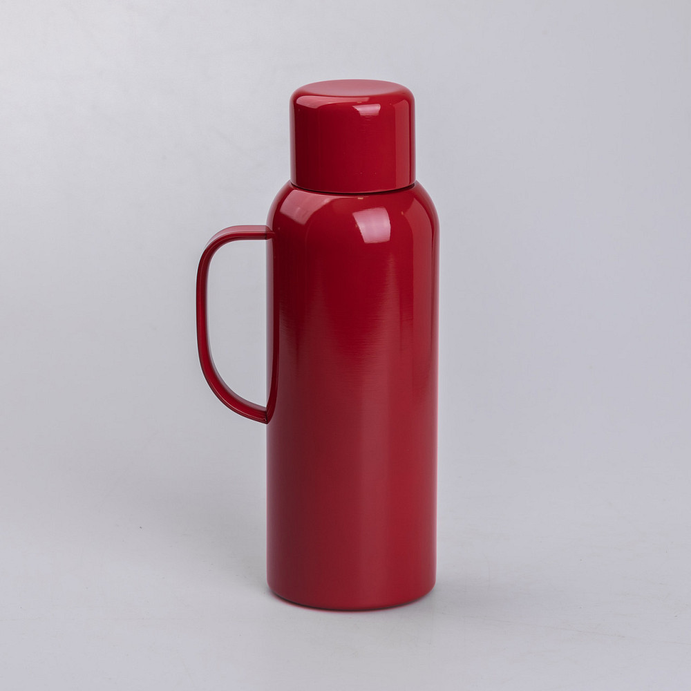 Термос Vacuum з датчиком температури на 820 мл червоний HP-14-55R Коломия - фото 2