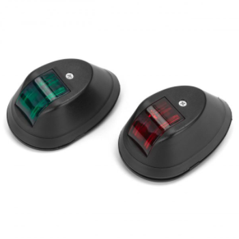 Бортовые Навигационные Огни Черный Корпус Пластик Малые для лодок катеров Киев - изображение 1