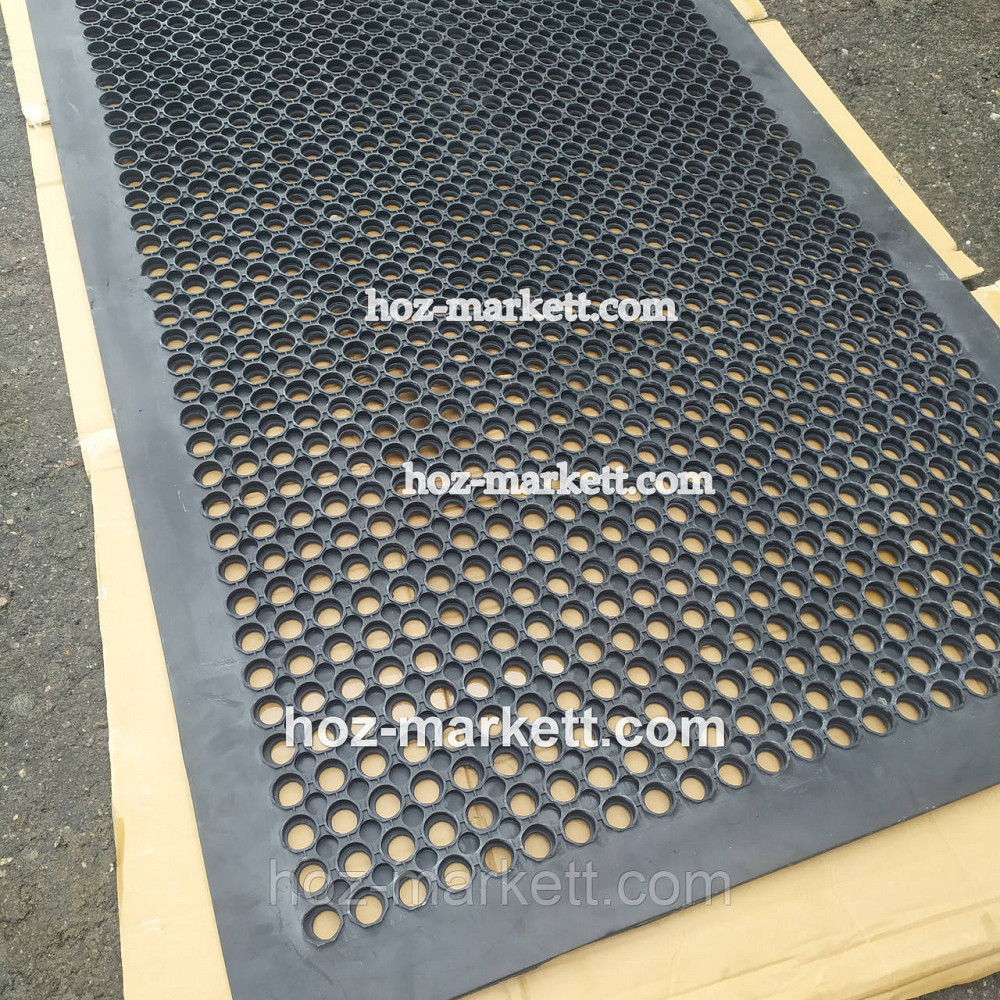 Килимок 150 см х 92 см х 1.2 см гумовий Скандинавія з отворами, гумове покриття Ковер 1500 х 916 Харків - фото 9