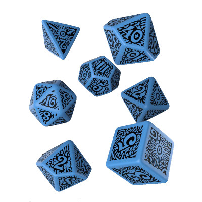 Набір кубиків для настільних ігор Q-Workshop COC The Outer Gods Azathoth Dice Set (7 шт) (SCTA08) Вінниця - фото 1