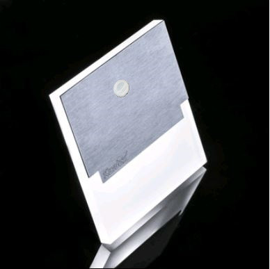 Подсветка ступеней лестницы с датчиком движения 12V 3000к Стальной SABIK LED PIR WW Kanlux Киев - изображение 1