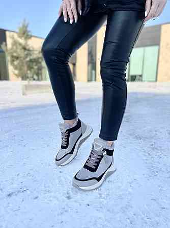 Без бренда Кроссовки женские VLADEKS капучино натуральная кожа зимние 40р.41р. (5316) Коломыя