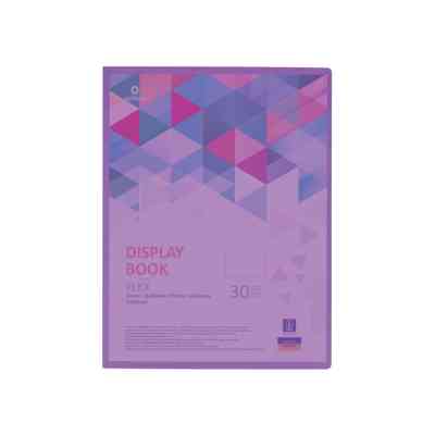 Папка с файлами Optima А4 с 30 файлами "FLEX", фиолетовая (O32123-12) Винница