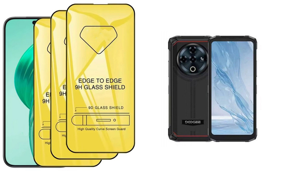 Захисне скло DefenzoGlass для DOOGEE Fire 6, Fire 6 Power – подвійна міцність Київ - фото 3