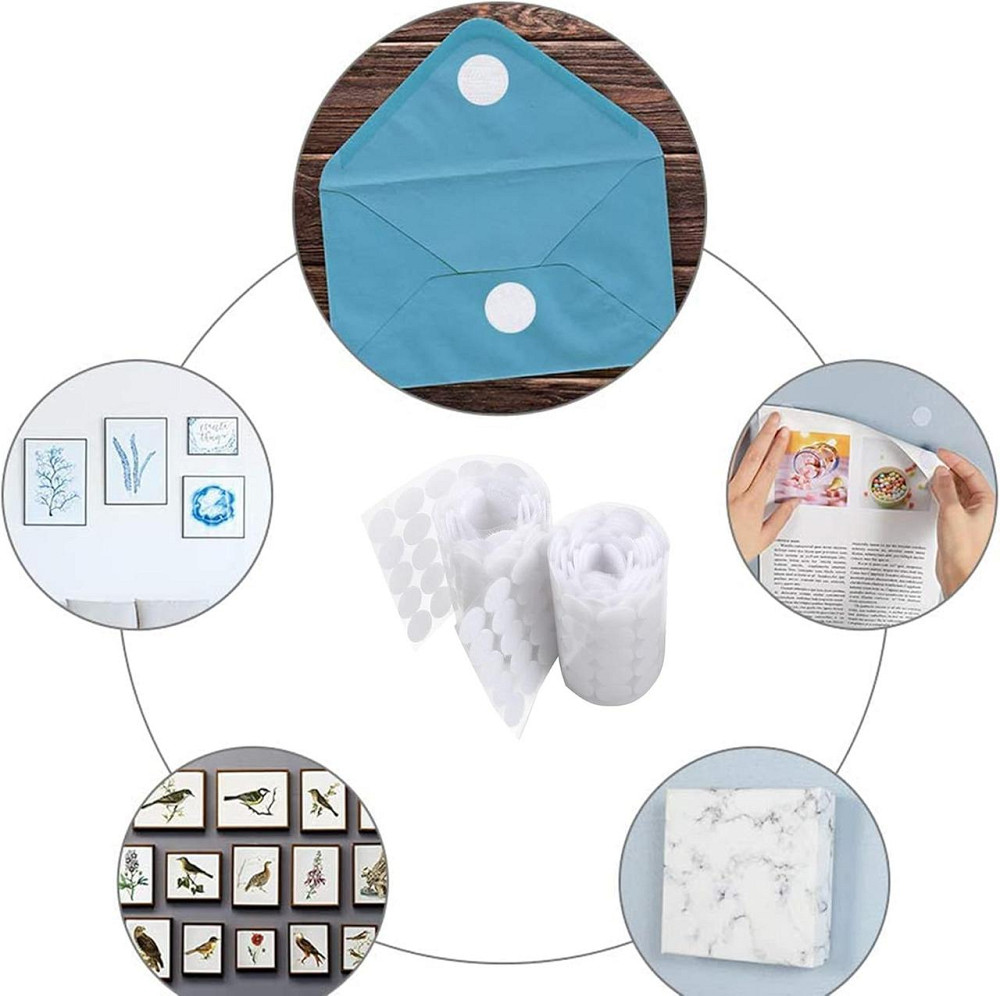 Белые липучки 15мм, 1000 пар для рукоделия Киев - изображение 6