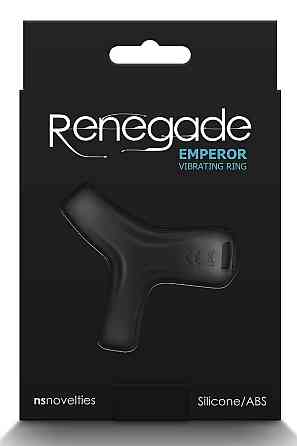 Эрекционное виброкольцо NS Novelties Renegade, черное Sex Aura Киев