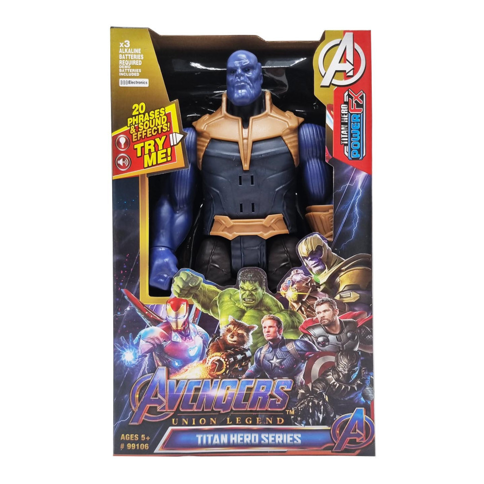 Игровая фигурка Марвел Bambi 99106 со светом и звуком Танос Винница - изображение 1