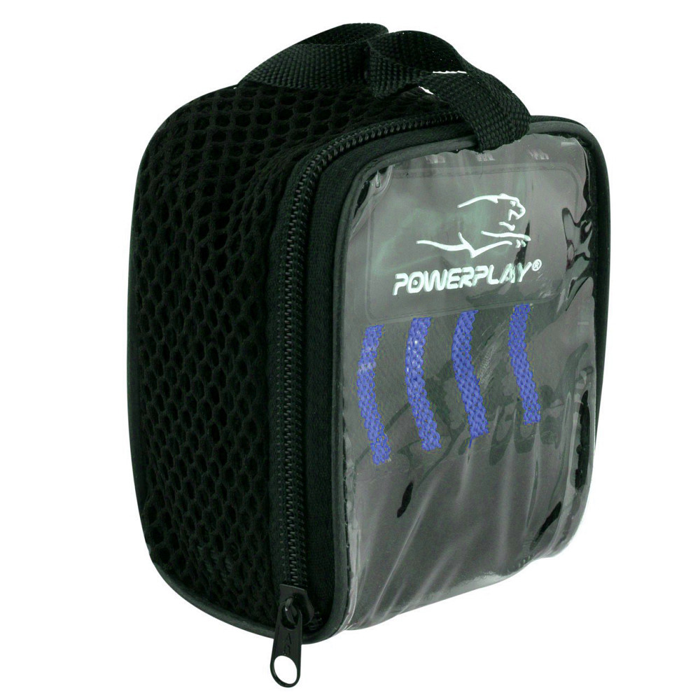 Кистьові бинти PowerPlay 3081 Gym WristT Wraps Чорно-Сині Кам'янське - фото 6
