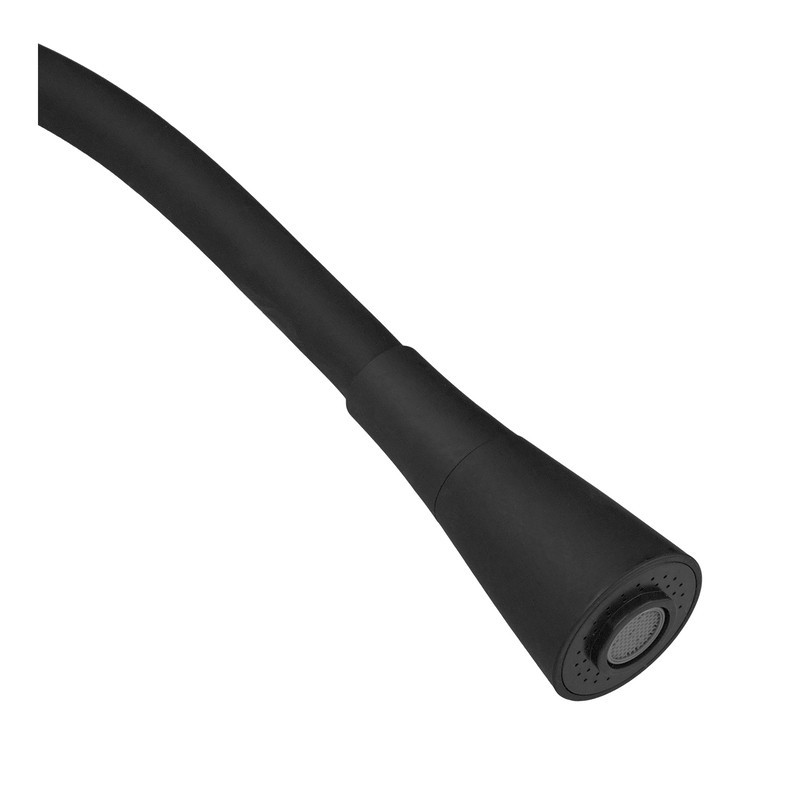 Змішувач для кухні Zerix Atrium-011-T Graphite Refl.Black (Колір графіт+силіконовий вилив чорний) (ZX6106) ( 16205 ) Харьков - изображение 13