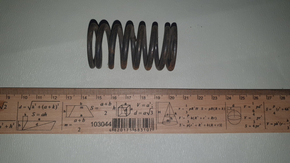 Пружина стиснення 29.5х54х3.5 мм. СССР. Харків - фото 2