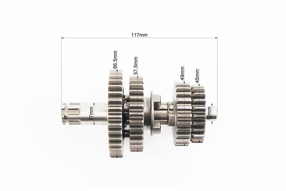 Коробка передач (два вали з шестернями) d-12мм під підшипник Киев - изображение 2
