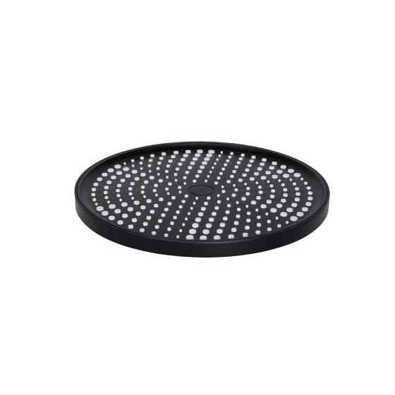 Лейка для верхнего душа пластик Qtap Hlavova D 250 мм округлая QTHLA107BLM45949 Black Matt Харьков