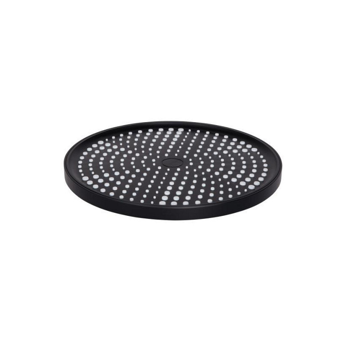 Лейка для верхнего душа пластик Qtap Hlavova D 250 мм округлая QTHLA107BLM45949 Black Matt Харьков - изображение 1