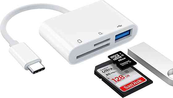Перехідник для Type C - USB + SD/TF Луцьк