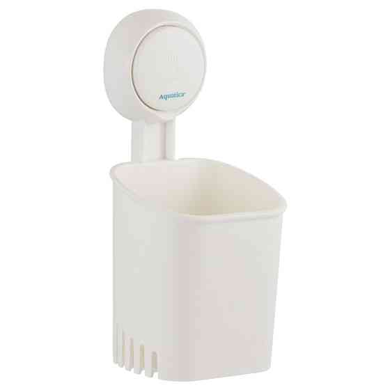 Стакан на вакуумному присоску s42 94×92×195мм AQUATICA (9784287) Київ