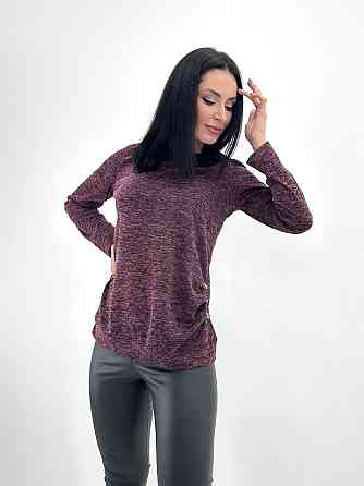 Жіноча кофтинка з гудзиками "Vesta" оптом | Норма і батал Бордовий, 42-44 Київ