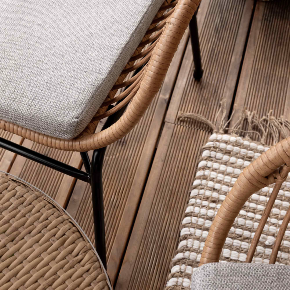 Набір садових меблів Di Volio Sorrento бежевий/світло-сірий Київ - фото 4