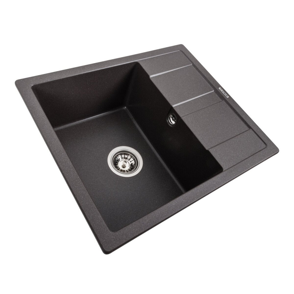 PLATINUM Гранітна мийка для кухні Platinum 5851 ARIA матовий Гренадін Київ - фото 2