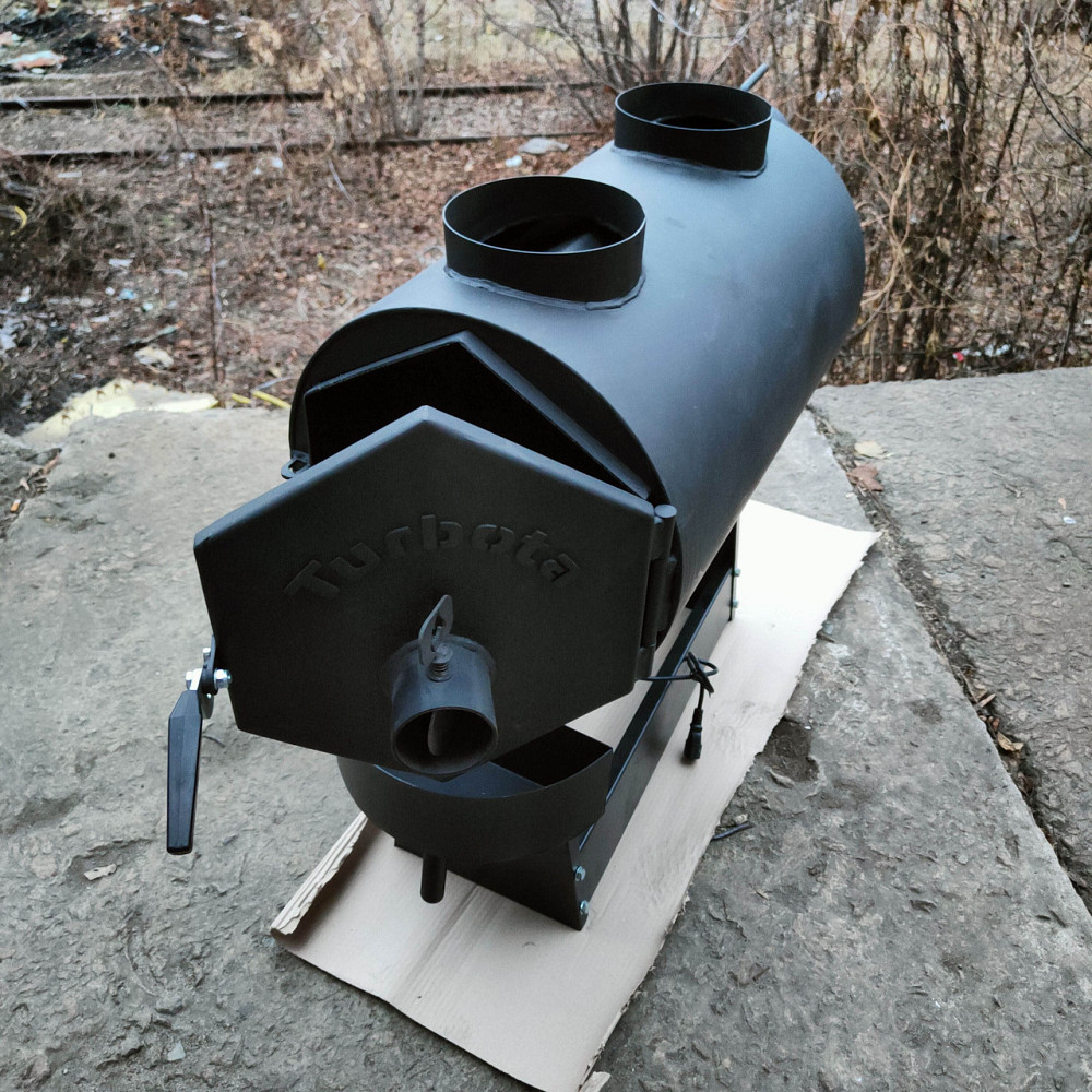 Піч буржуйка "Турбота" – Ефективне опалення для дому з регулюванням тепла Харків - фото 5