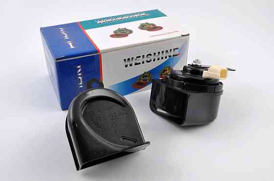 Сигнали (пара) равлик, 12V, кріплення (чорні) WEISHINE Київ