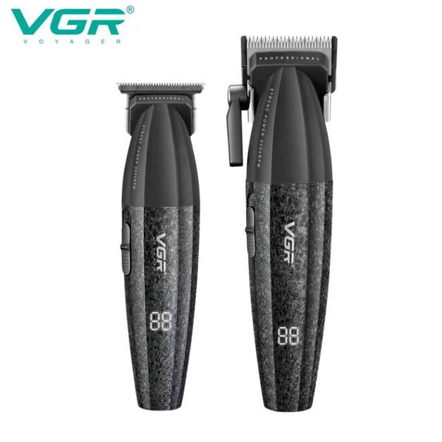 Машинка для точної стрижки бороди і волосся VGR V-640, Тример з регульованою довжиною DW-35 Львів - фото 11