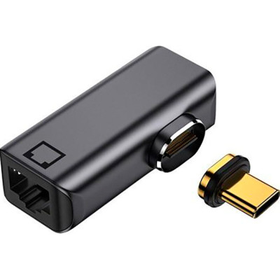 Переходник USB-C to RJ-45 100/1000Mb PowerPlant (CA914296) Винница - изображение 1
