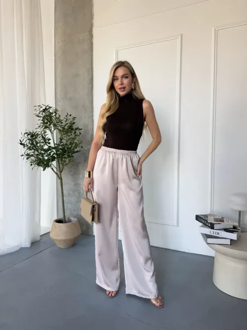 Шовкові жіночі брюки прямого крою Одеса - фото 1