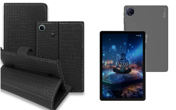 Книга-трансформер для планшета Sigma Mobile Tab A801, Tab A802, цвет Black Krokodil Black Киев