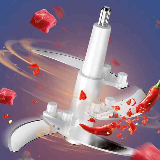 Кухонный измельчитель с металлической чашей 2л, 1500Вт, Zepline ZP-051 / Электрический блендер-чоппер Киев