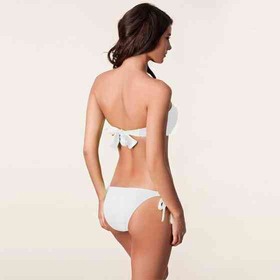 Купальник на зав'язках Chile S-M білий Вінниця