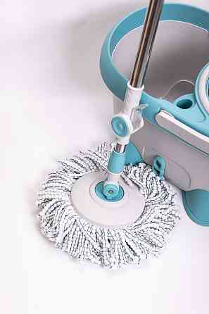 Household Комплект швабра з відром і віджимом, телескопічна ручка, мікрофібра для підлоги, набі Коломыя