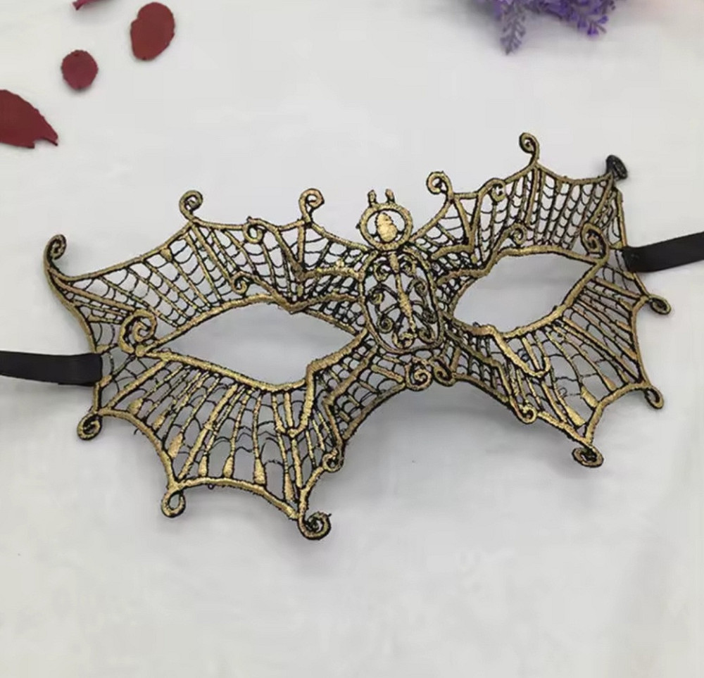 Маска для маскараду one size золотистий Київ - фото 1